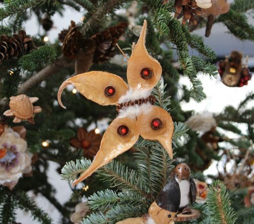christmas ornaments handmade butterfly