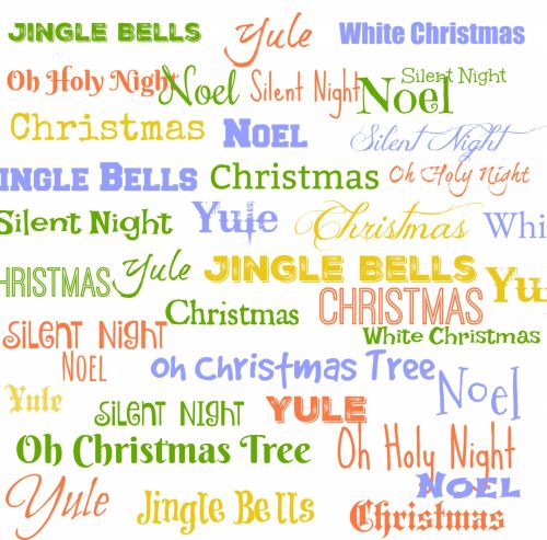 Christmas Songs And Words