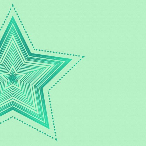 Christmas Star Pattern Background