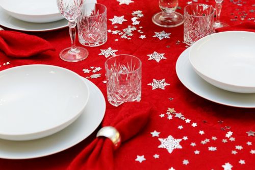 Christmas Table Setting