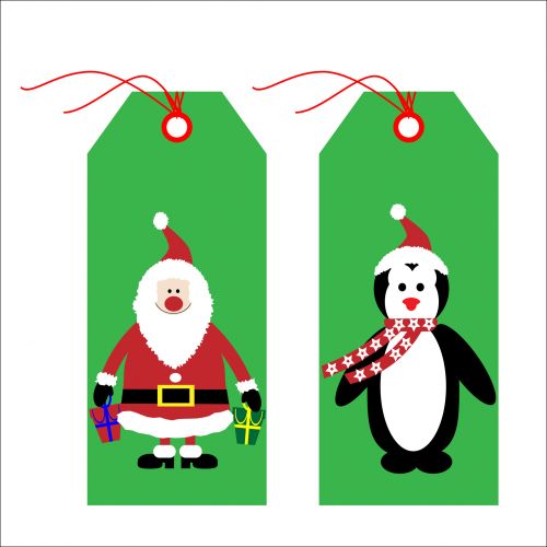 Christmas Tags, Gift Labels