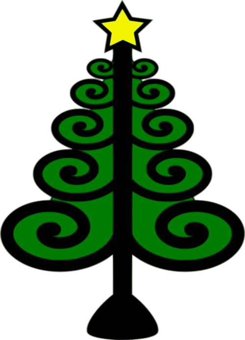 christmas tree christmas green