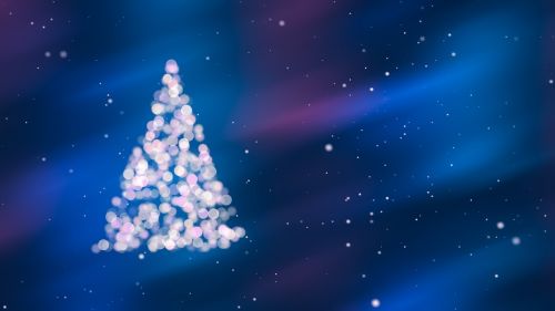 christmas tree abstract background