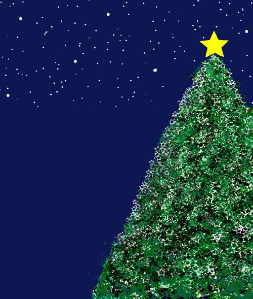 christmas tree star christmas
