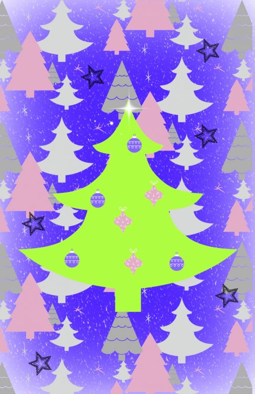 Christmas Tree Background