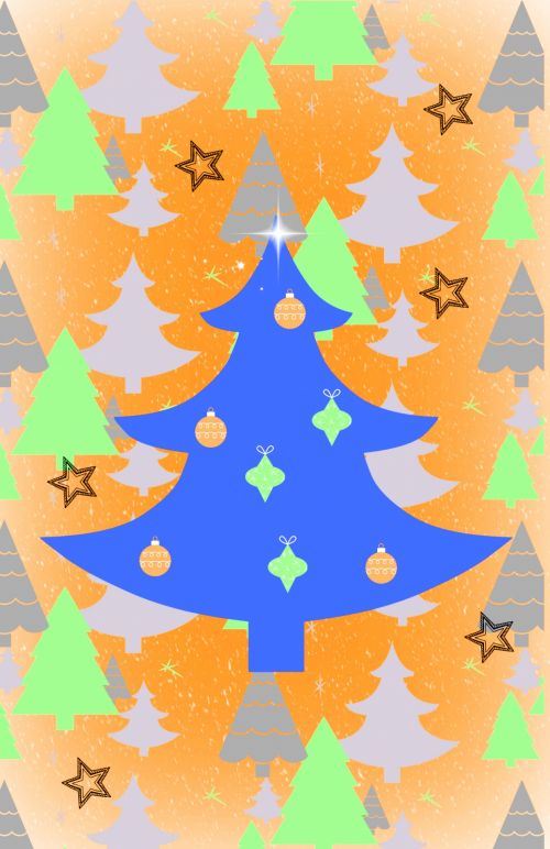 Christmas Tree Background