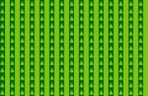 Christmas Tree Green Background