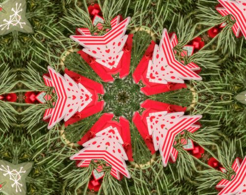 Christmas Tree Kaleidoscope