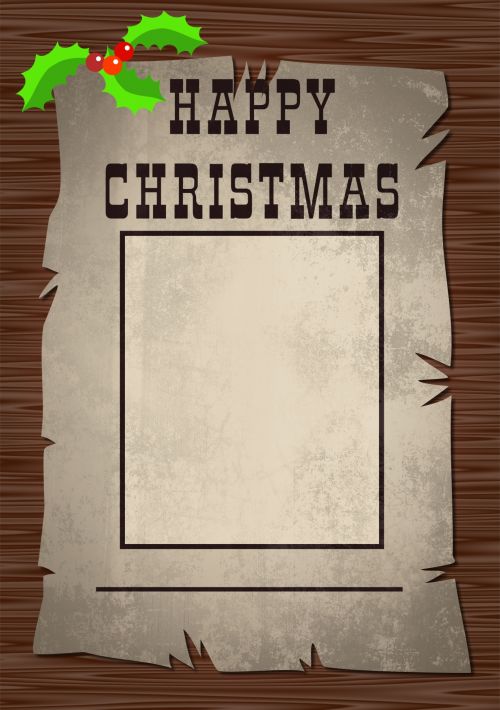 Christmas Wanted Poster