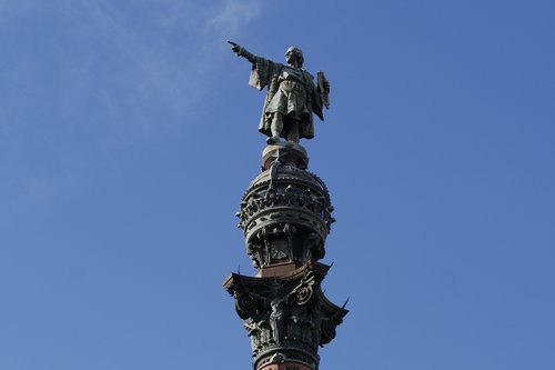 christopher columbus  monument  barcelona