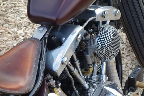 chrome bike harley