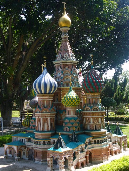 church miniature russian
