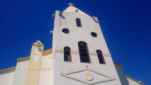 church blue sky brazil