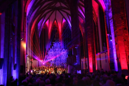 church concert laser