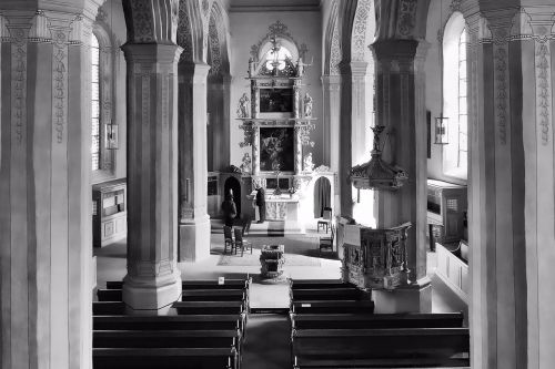 church portal columnar