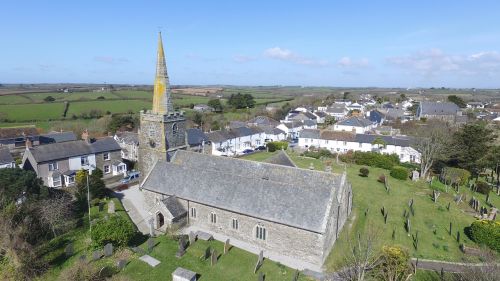 church spire cornwall