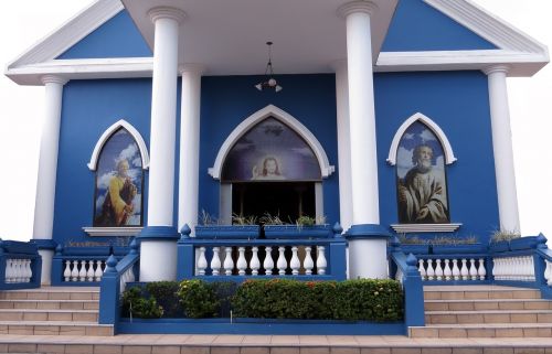church blue orthodox