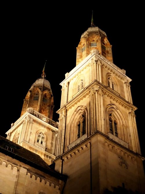 church church tower zurich