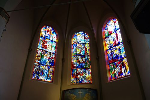 church altar window