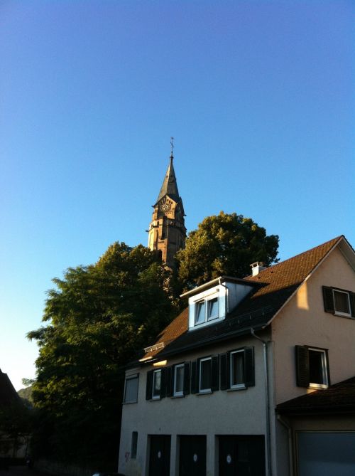 church steeple schwäbisch hall