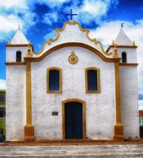 church building sky