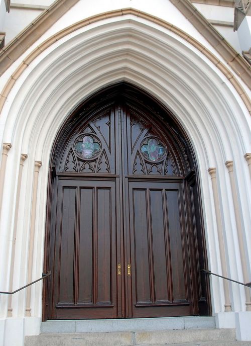 church doorway entrance