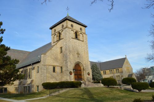 church church with cross religion