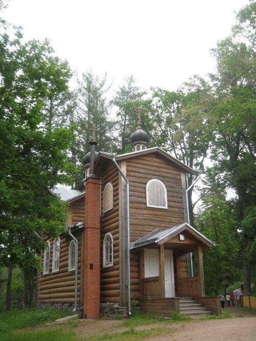 church church in the forest wooden