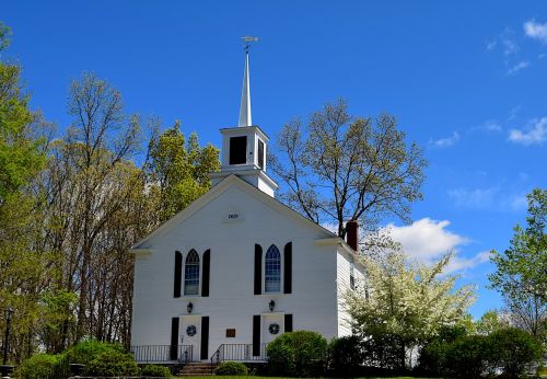 church white sky