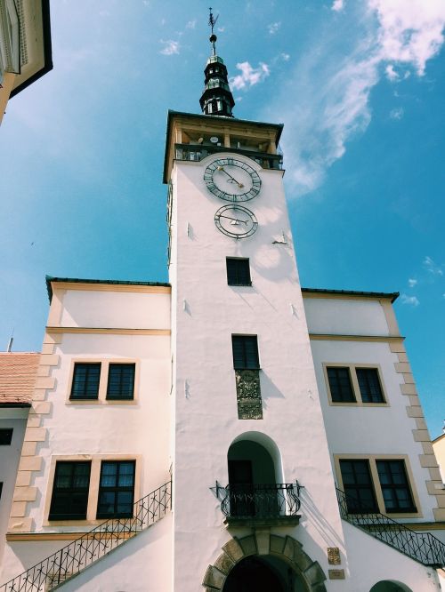 church clock tower