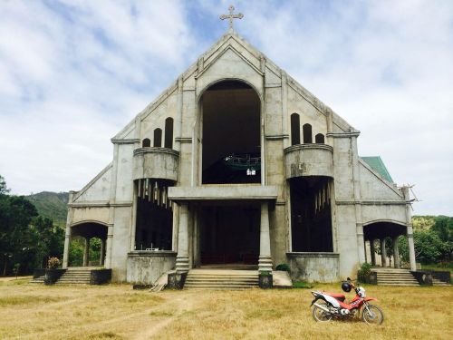 church philippines motorbike