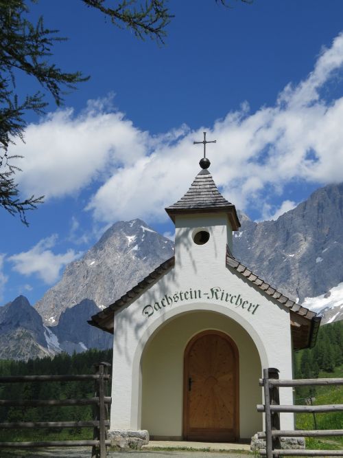 church chapel mountains