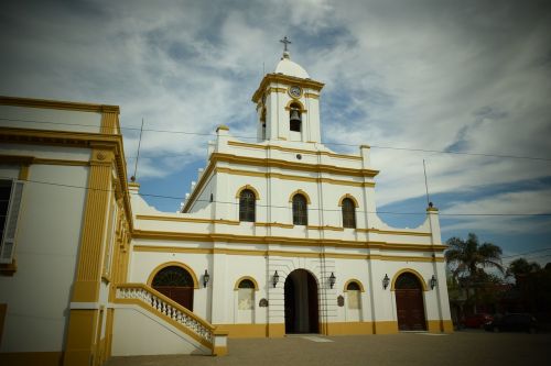 church old facade