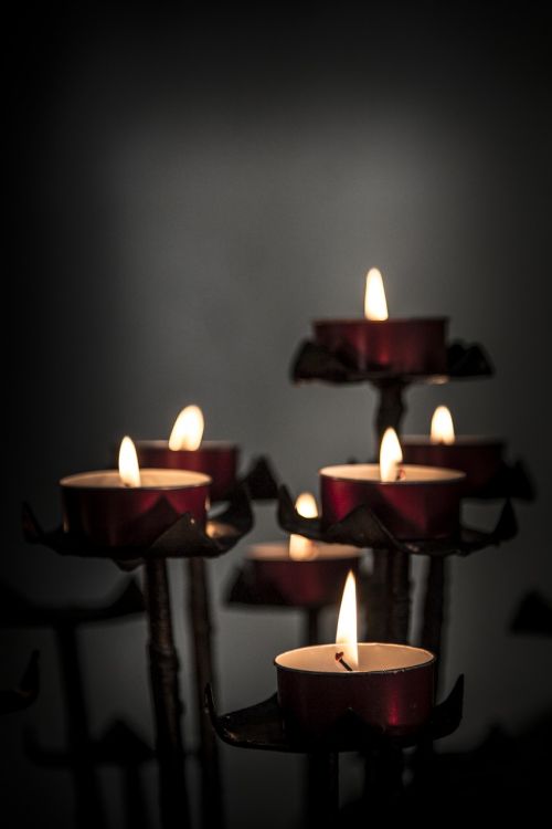 church candles votive
