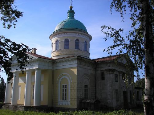 church temple building