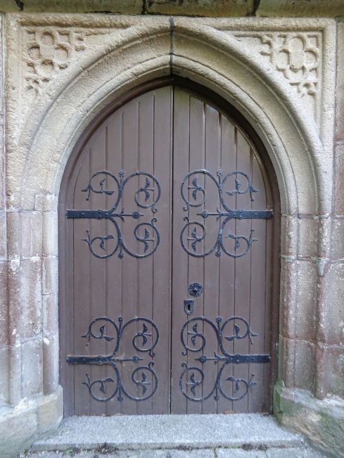 church door wooden