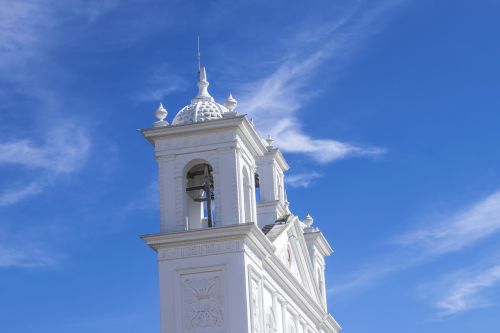 church sky blue