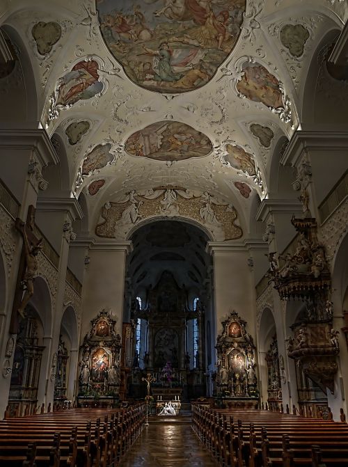 church nave altar