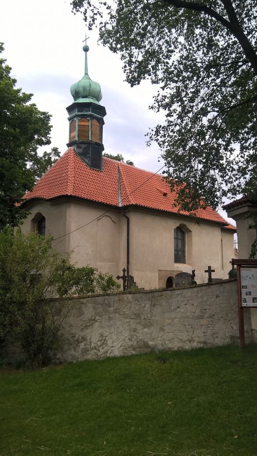 church wall tree