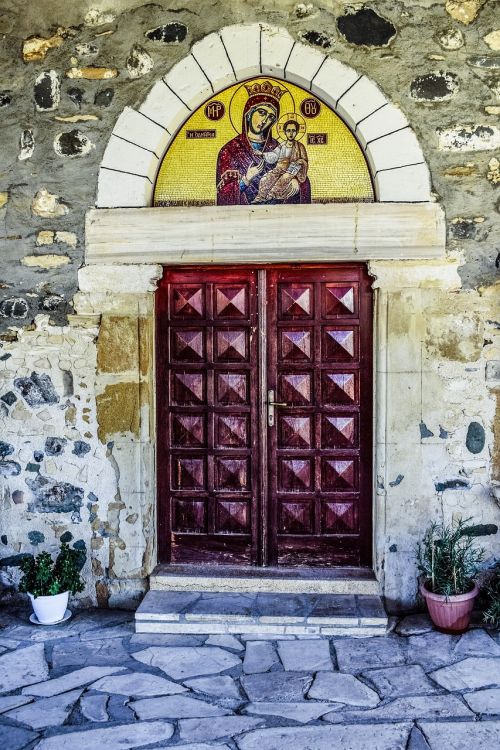 church entrance gate