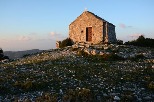 church stone building