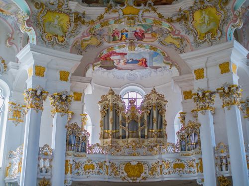 church pilgrimage church of wies organ