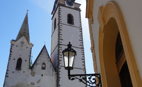 church  lamp  czechia