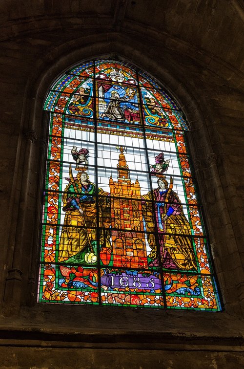 church  cathedral  lead glass