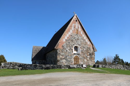 church  stone church  middle ages