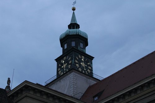 church  tower  clock