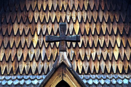 church  cross  roof