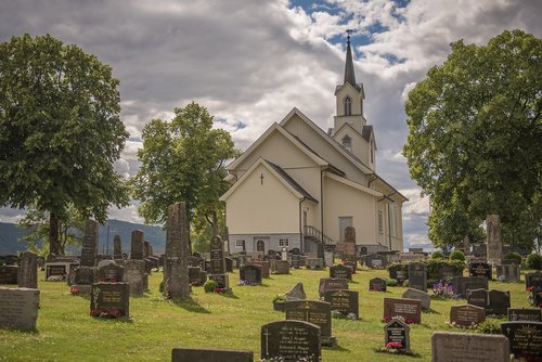 church  cemetery  grave