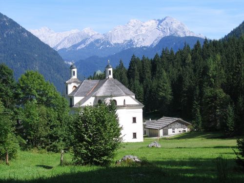 church maria kirchenthal landscape