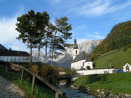 church ramsau berchtesgadener land